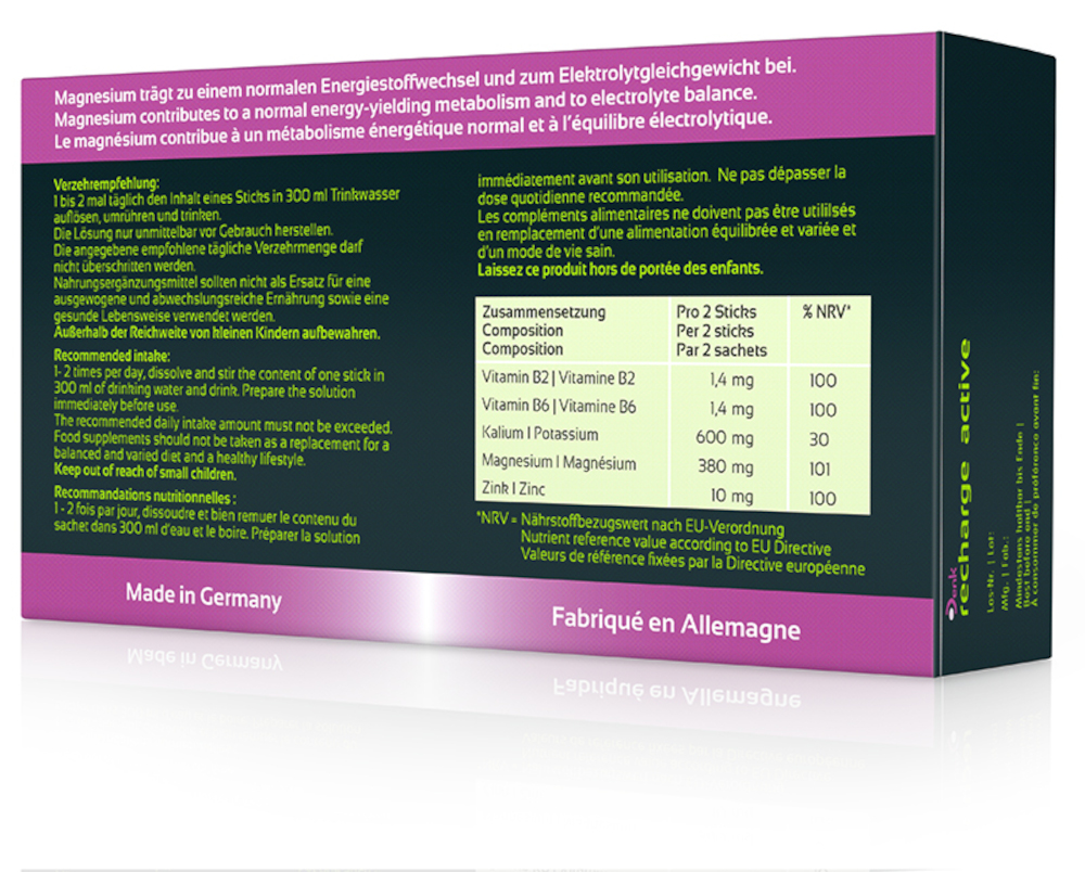 Denk recharge active 12X6 g Pulver