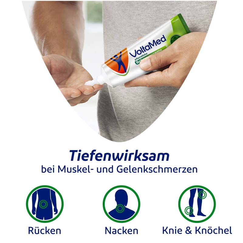 VoltaMed pflanzliche Schmerzcreme - Jetzt 20% sparen- Jetzt 20% sparen - Jetzt 20% sparen 100 g Creme