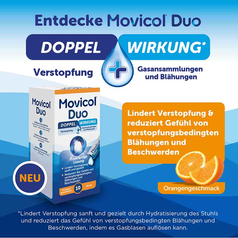 Movicol Duo 10 St Lösung zum Einnehmen