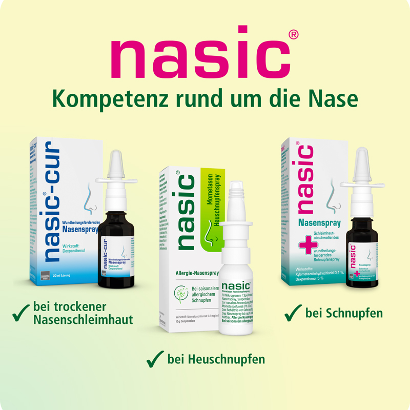 nasic Mometason Heuschnupfenspray 10 g Nasenspray