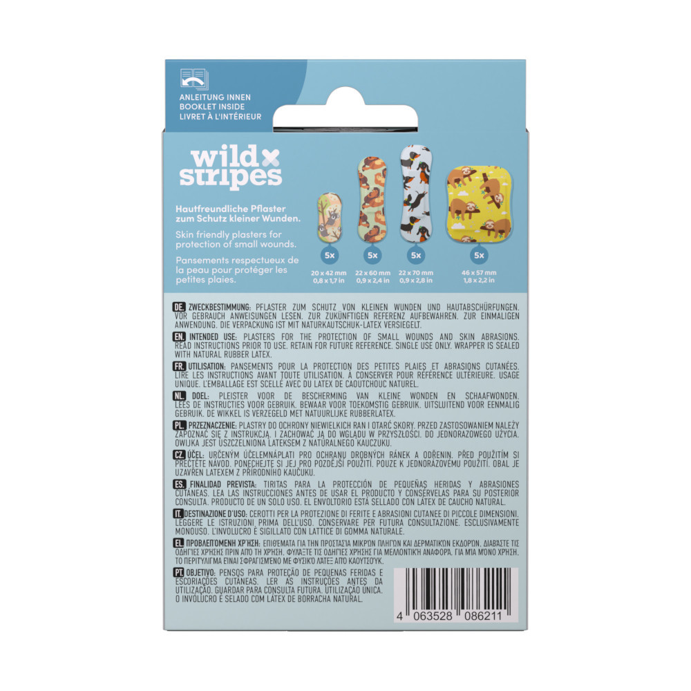 wild Strips KIDS SENSITIVE 20 St Pflaster