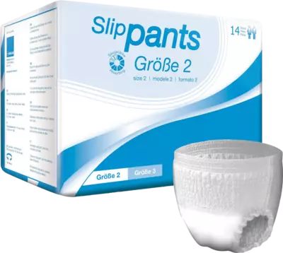 PARAM Slip Pants Basis Gr.2 14 St