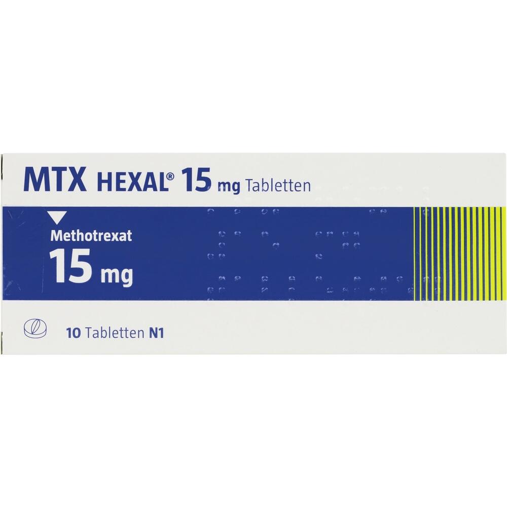 MTX HEXAL 15mg 10 St Tabletten
