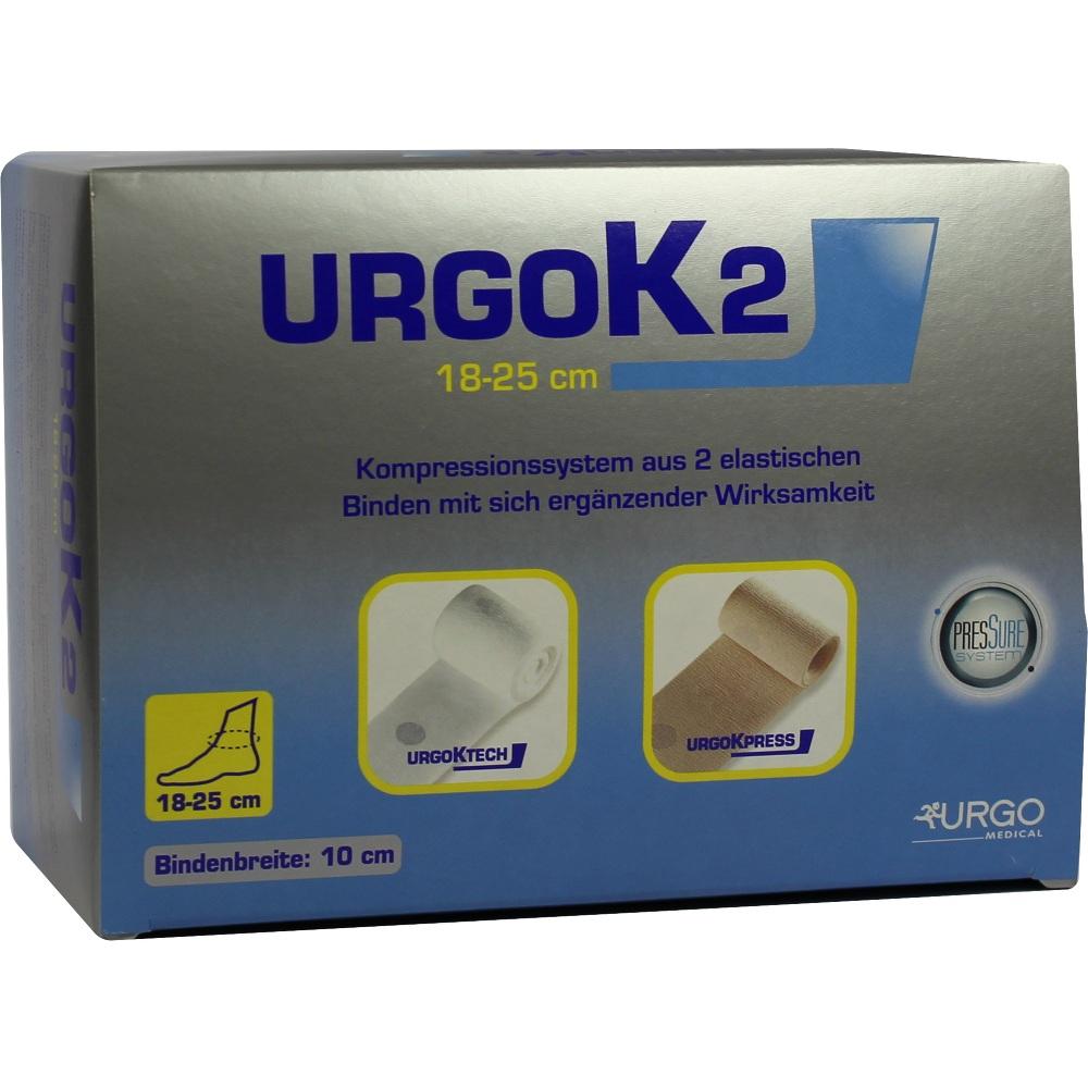 URGOK2 Kompr.Syst.10cm Knöchelumf.18-25cm 1 St Binden