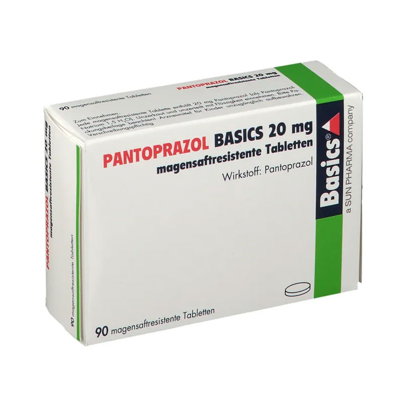 PANTOPRAZOL BASICS 20mg 90 St Tabletten magensaftresistent