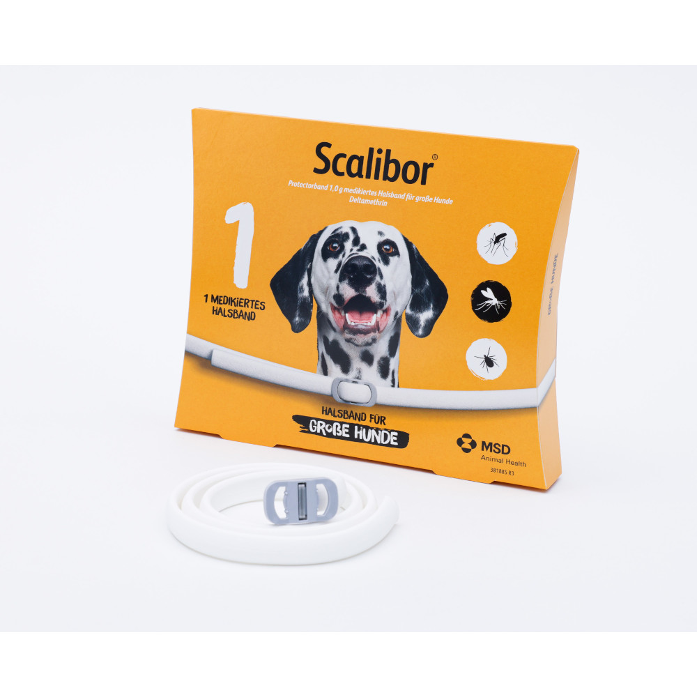 Scalibor HALSBAND FÜR GROßE HUNDE 1 St Halsband