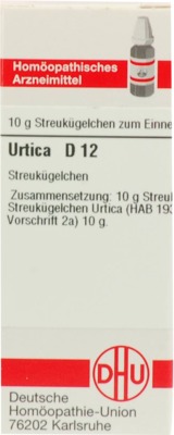 URTICA D 12 Globuli 10 g Globuli