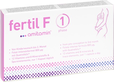 amitamin fertil F Phase 1 30 St Kapseln