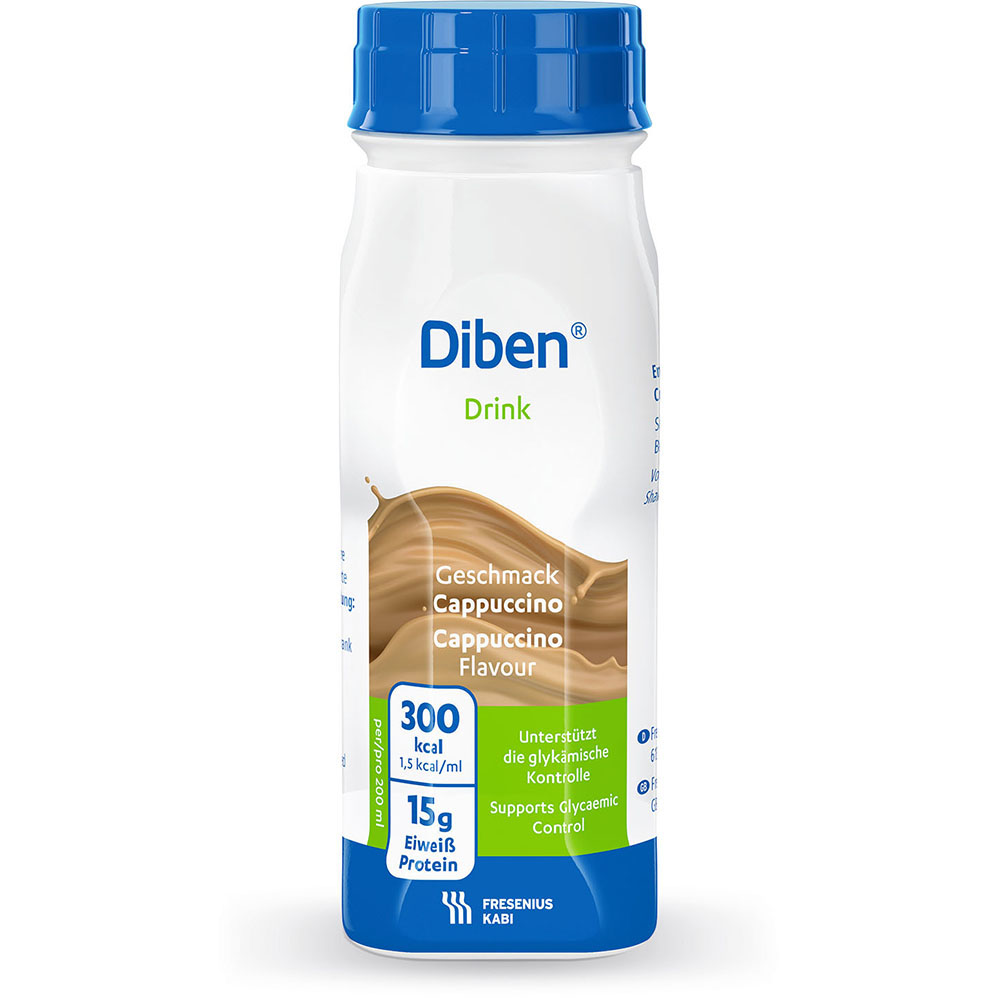 Diben DRINK Trinknahrung Cappuccino 24X200 ml Flüssigkeit