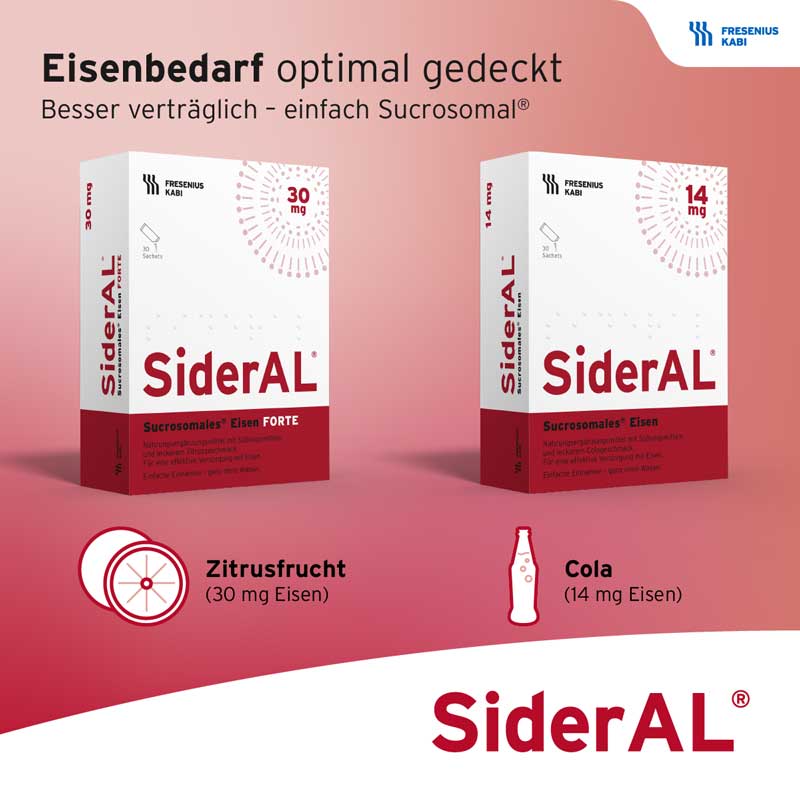 SiderAL Eisen Forte 30 St Granulat