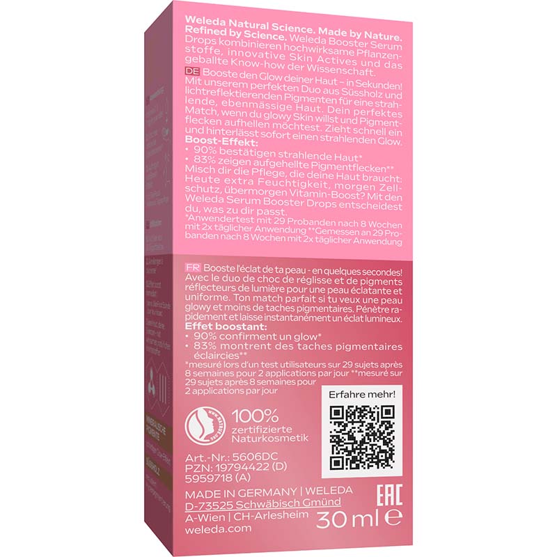 WELEDA Glow Perfecting SERUM DROPS 30 ml