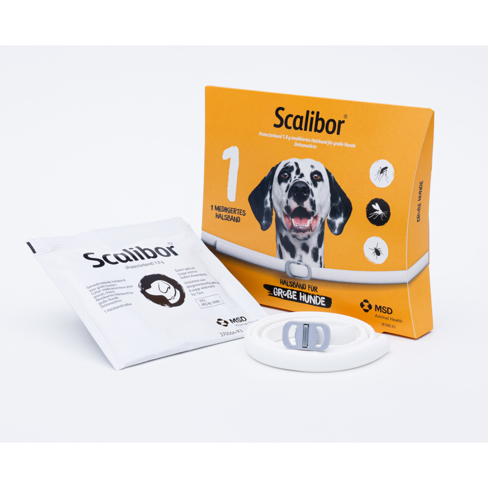Scalibor HALSBAND FÜR GROßE HUNDE 1 St Halsband