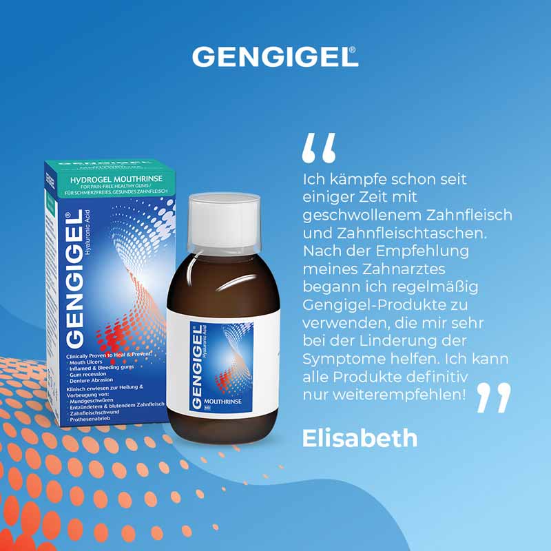 GENGIGEL HYDROGEL MUNDSPÜLUNG 150 ml Mundwasser