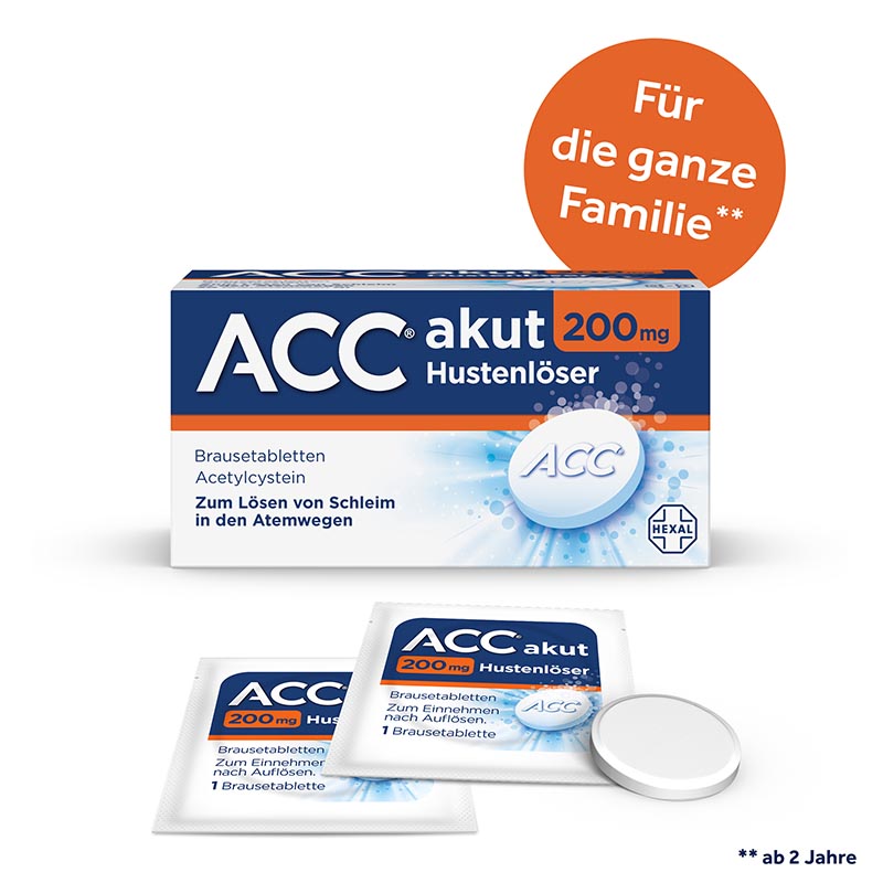 ACC akut 200 mg Hustenlöser 20 St Brausetabletten