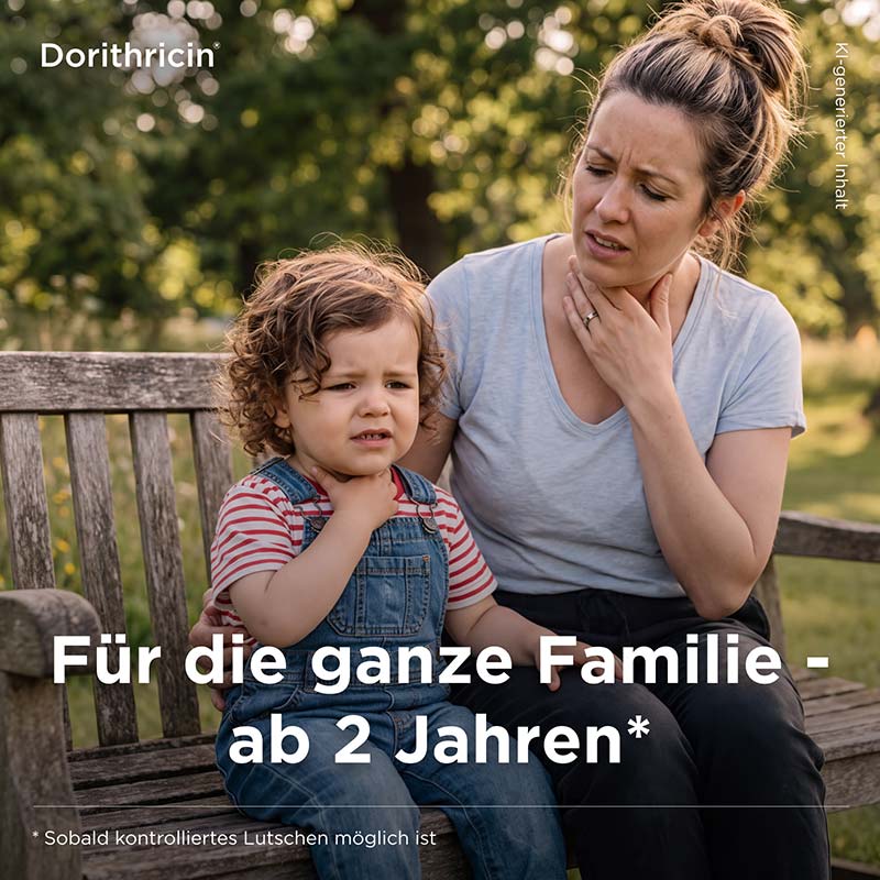 Dorithricin Classic Lutschtabletten bei Halsschmerzen  40 St Lutschtabletten