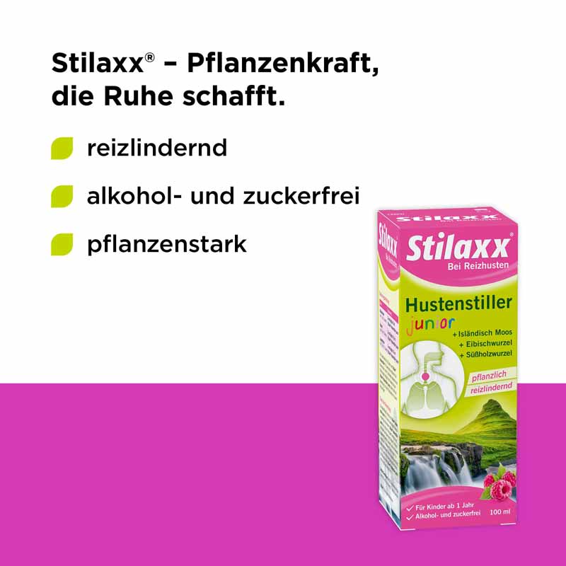Stilaxx Hustenstiller junior 100 ml bei Reizhusten 100 ml Sirup