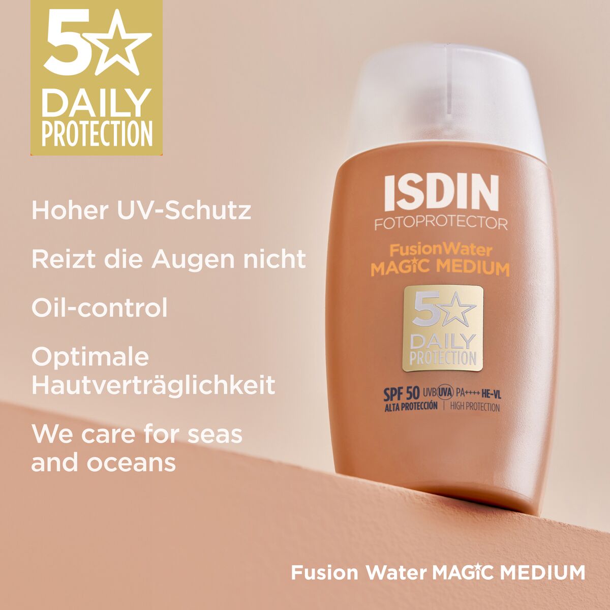 ISDIN FusionWater MAGIC MEDIUM LSF 50 50 ml Creme