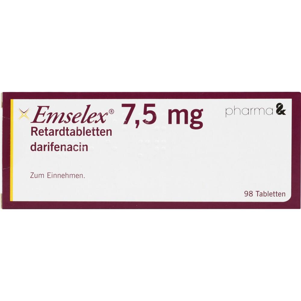 EMSELEX 7,5 mg Retardtabletten 98 St Retard-Tabletten