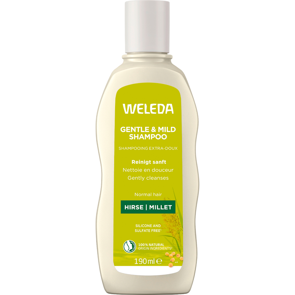 WELEDA GENTLE & MILD SHAMPOO HIRSE 190 ml Shampoo