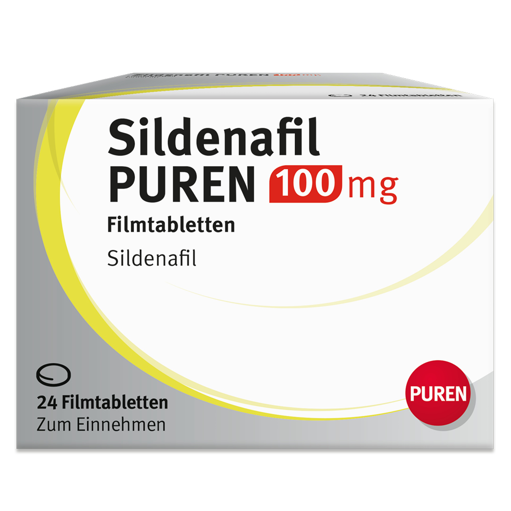 Sildenafil PUREN 100 mg 24 St Filmtabletten