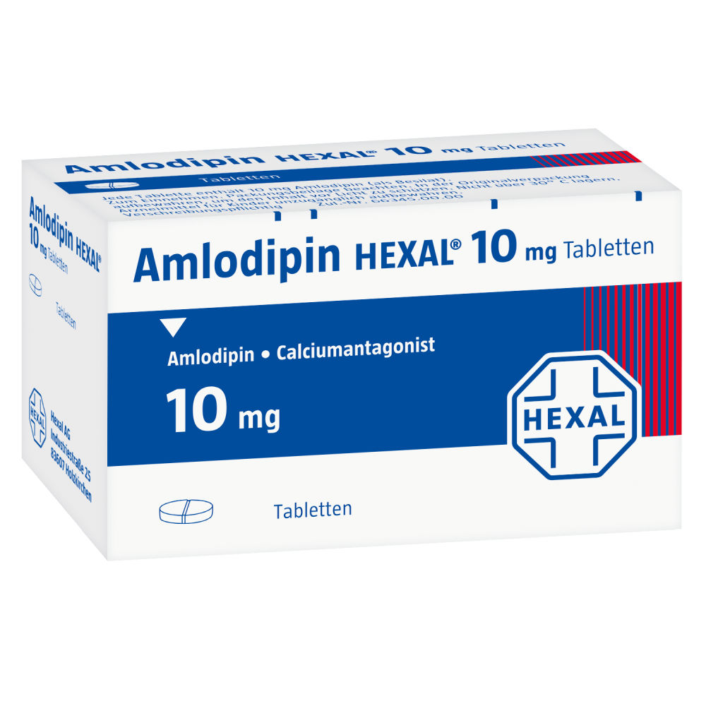 Amlodipin HEXAL 10mg 100 St Tabletten