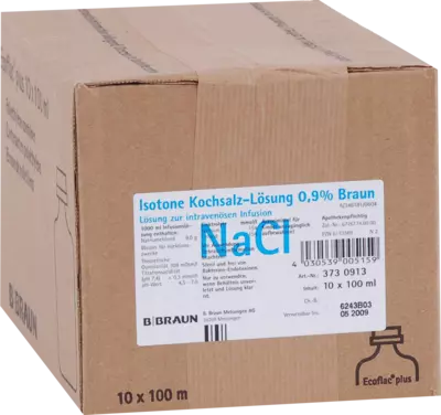 KOCHSALZLÖSUNG 0,9% Miniflac 10X100 ml Infusionslösung