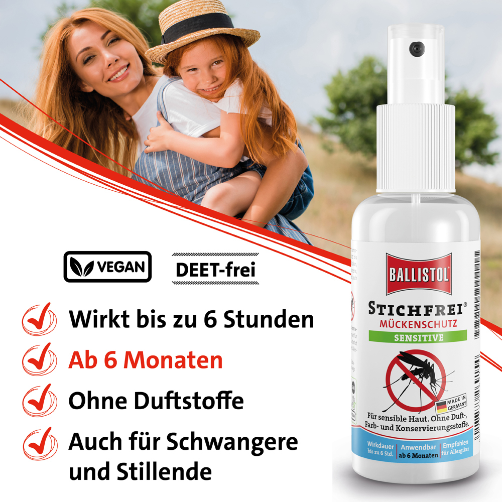 BALLISTOL Stichfrei Sensitiv Pumpspray 100 ml Spray