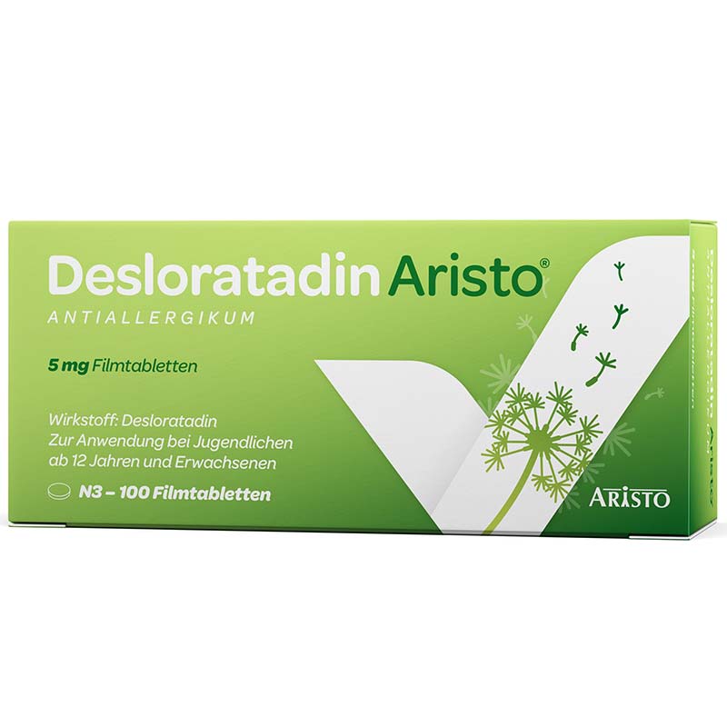 Desloratadin Aristo 5mg 100 St Filmtabletten