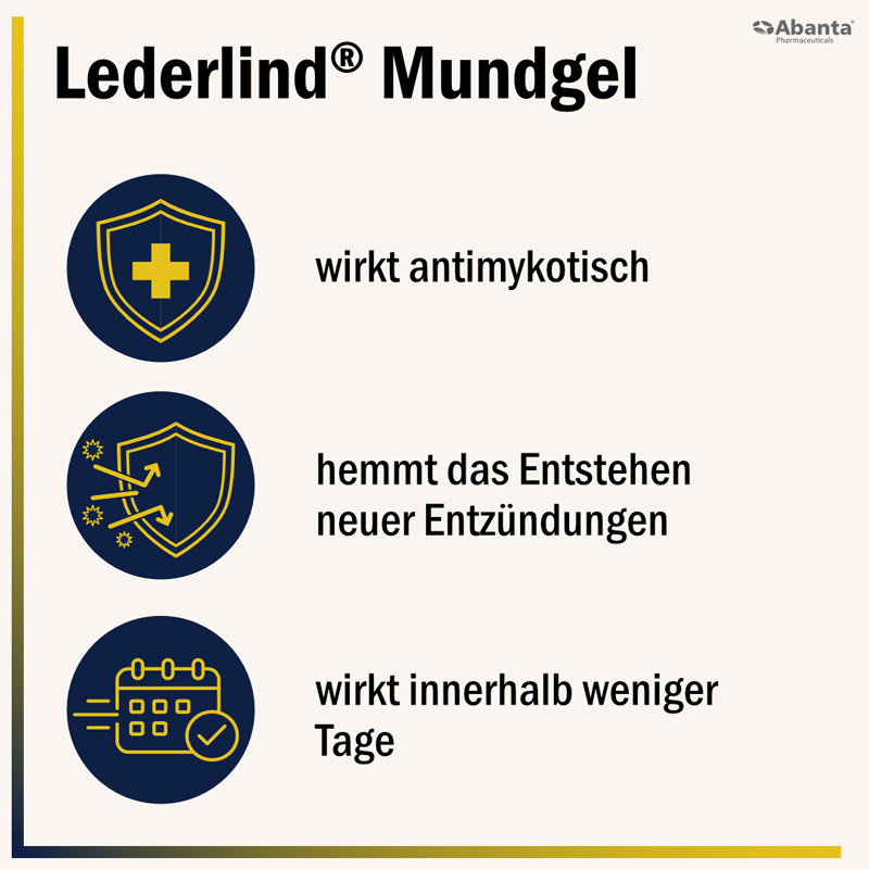 Lederlind Mundgel 50 g Gel
