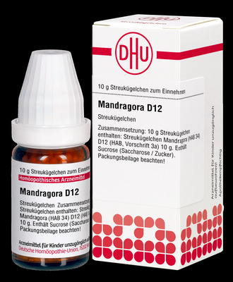MANDRAGORA D 12 Globuli 10 g Globuli