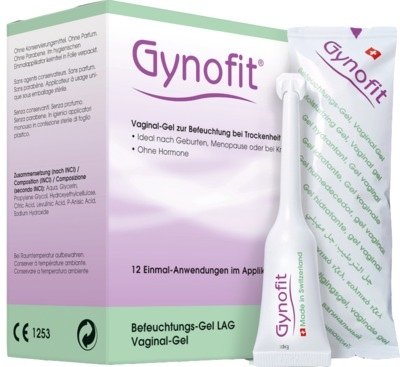 GYNOFIT Vaginal Gel zur Befeuchtung 12X5 ml Gel