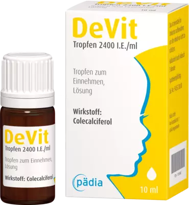 DEVIT Tropfen 2400 I.E./ml Tropfen zum Einnehmen 10 ml Tropfen zum Einnehmen