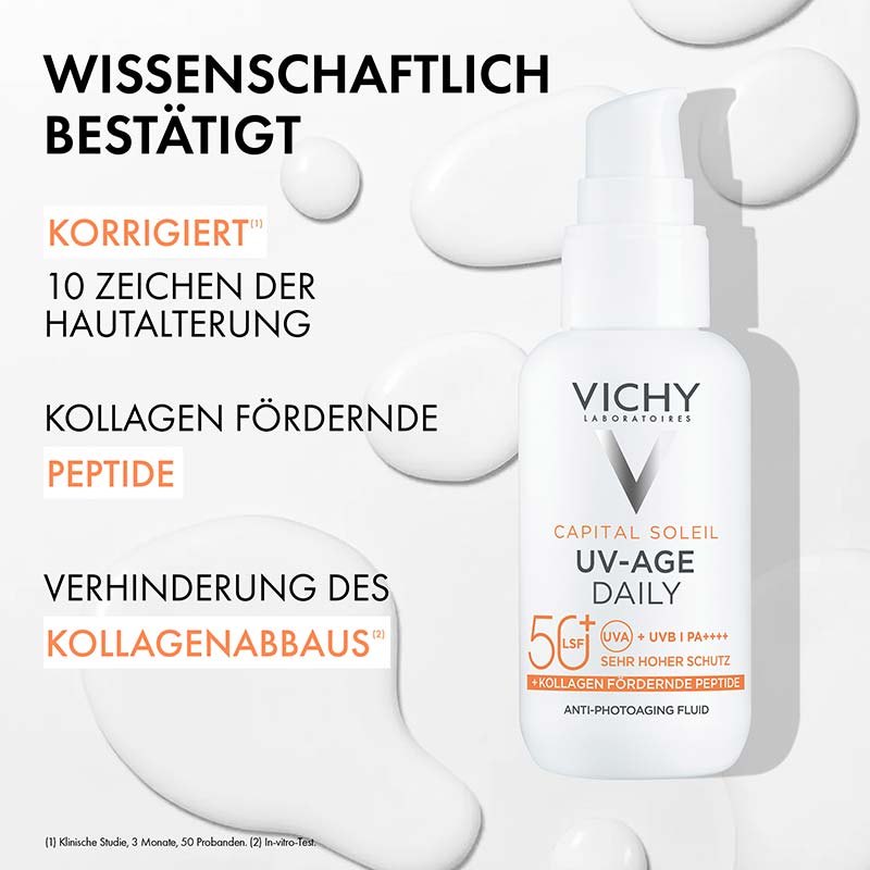 VICHY CAPITAL SOLEIL UV-AGE DAILY LSF 50+ 40 ml Flüssigkeit