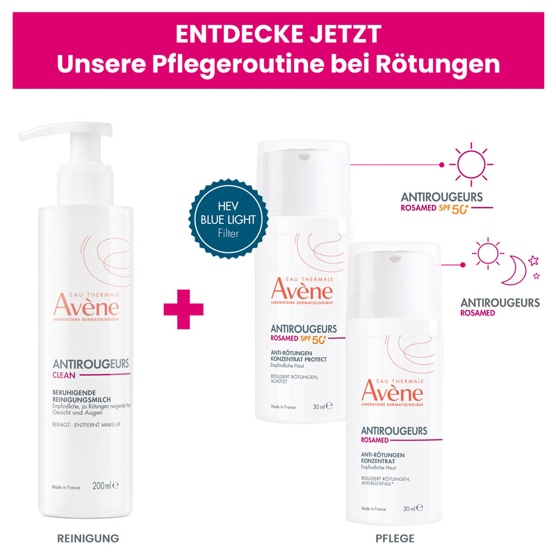 Avène Antirougeurs Rosamed SPF50+ Anti-Rötungen Konzentrat Protect - Jetzt 20% sparen 30 ml Konzentrat