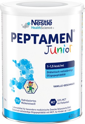 PEPTAMEN Junior Vanille Geschmack 12X400 g Pulver