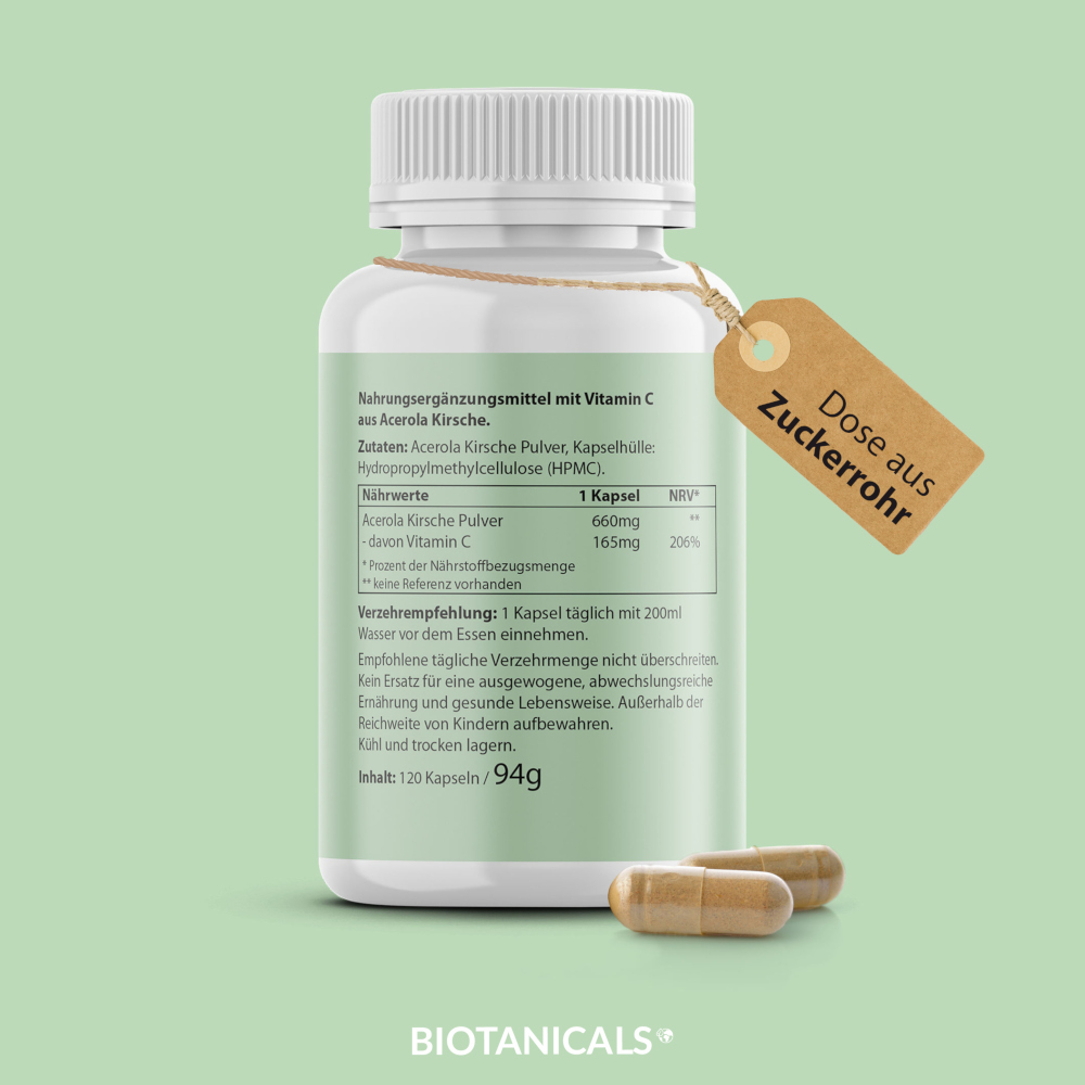 BIOTANICALS VITAMIN C 120 St Kapseln