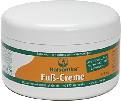 BALSAMKA Fuss Creme 125 ml Creme