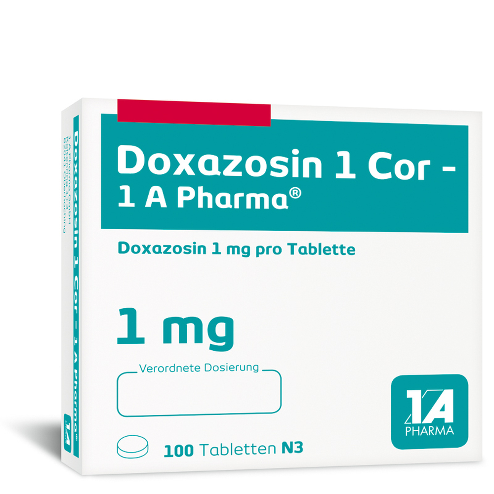Doxazosin 1 Cor-1 A Pharma 100 St Tabletten