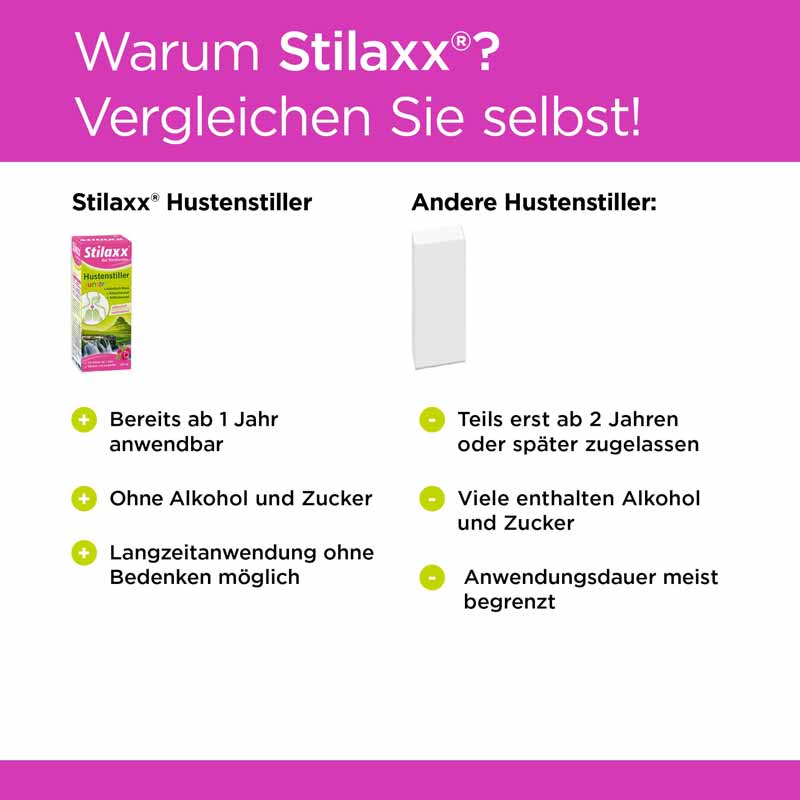 Stilaxx Hustenstiller junior 100 ml bei Reizhusten 100 ml Sirup