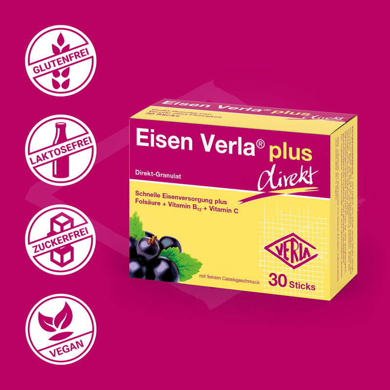 Eisen Verla plus direkt 30 St Granulat