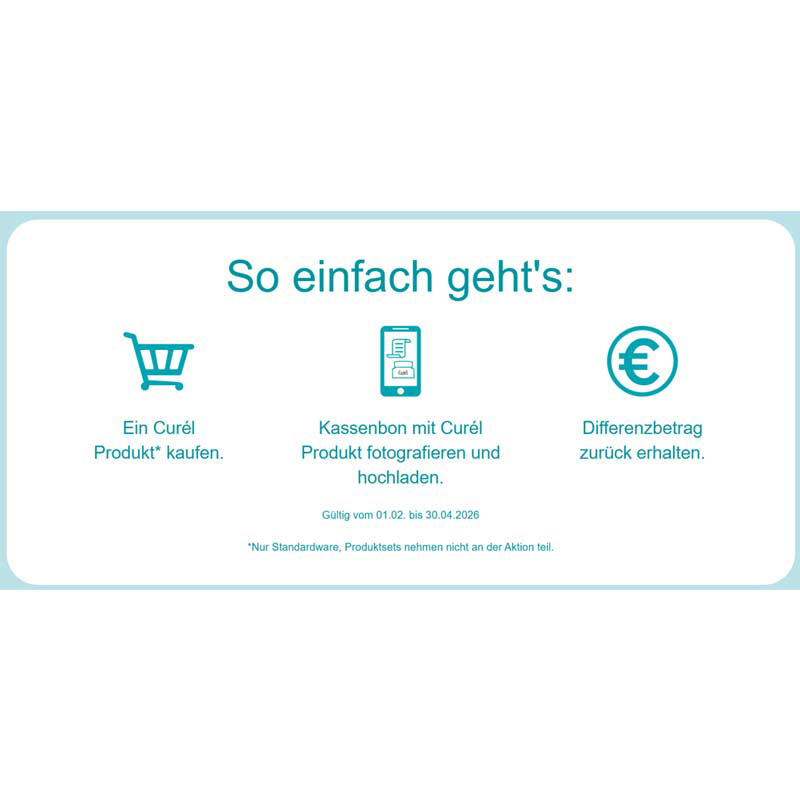 Curél Feuchtigkeitsspendende Essenz & Gesichtscreme 1 Packung Kombipackung