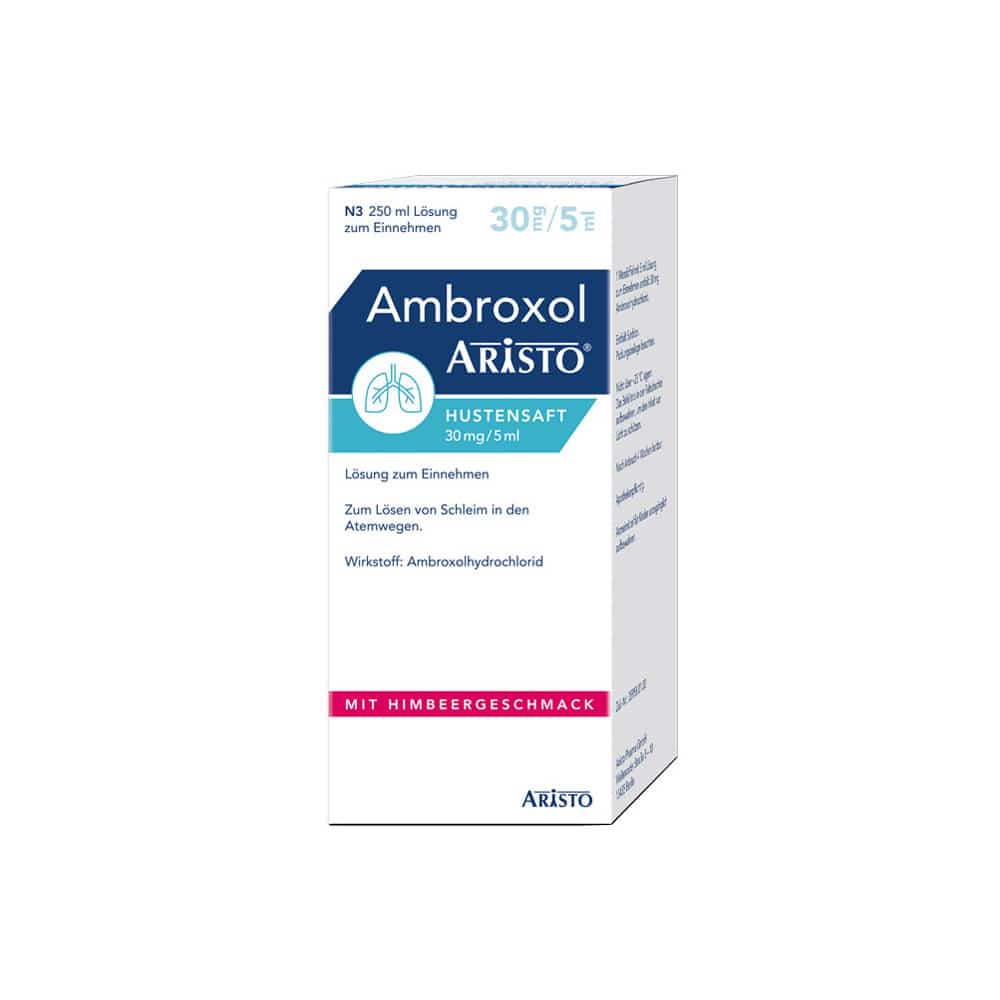 Ambroxol Aristo Hustensaft 30mg/5ml 250 ml Lösung zum Einnehmen