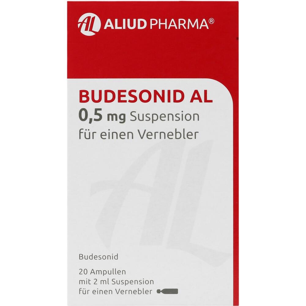 BUDESONID AL 0,5 mg 20X2 ml Suspension für einen Vernebler