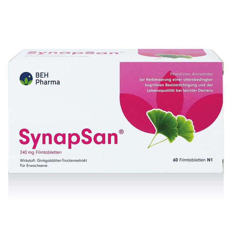 BEH Pharma SynapsSan 240 mg 60 St Filmtabletten