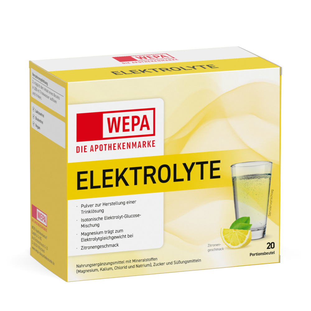 WEPA ELEKTROLYTE 20X5.6 g Pulver