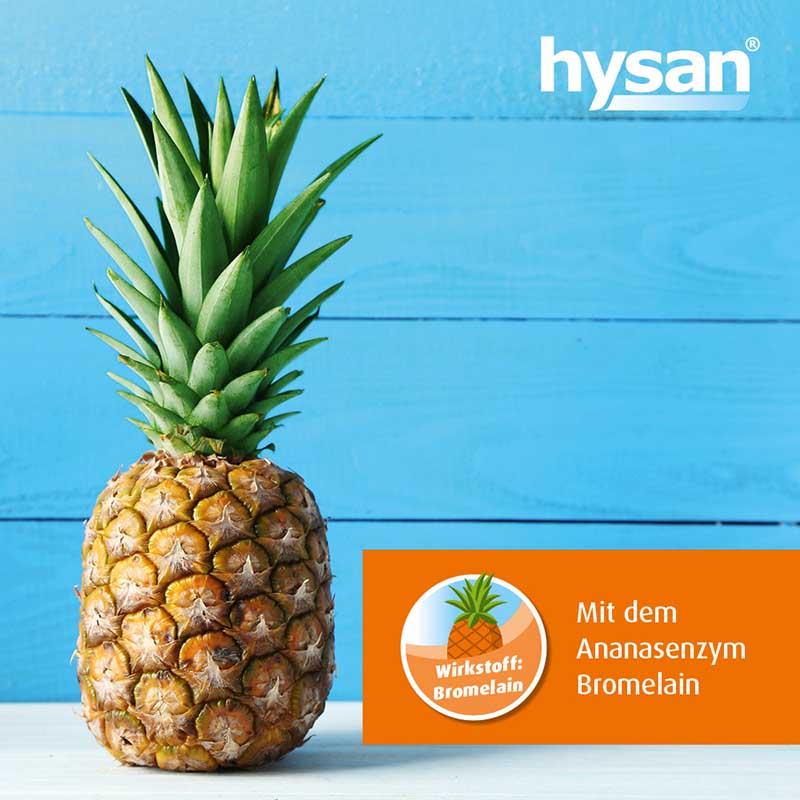 Bromelaintabletten hysan 20 St Tabletten magensaftresistent