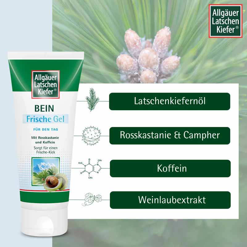 ALLGÄUER LATSCHENK. Bein Frische Gel 200 ml Gel