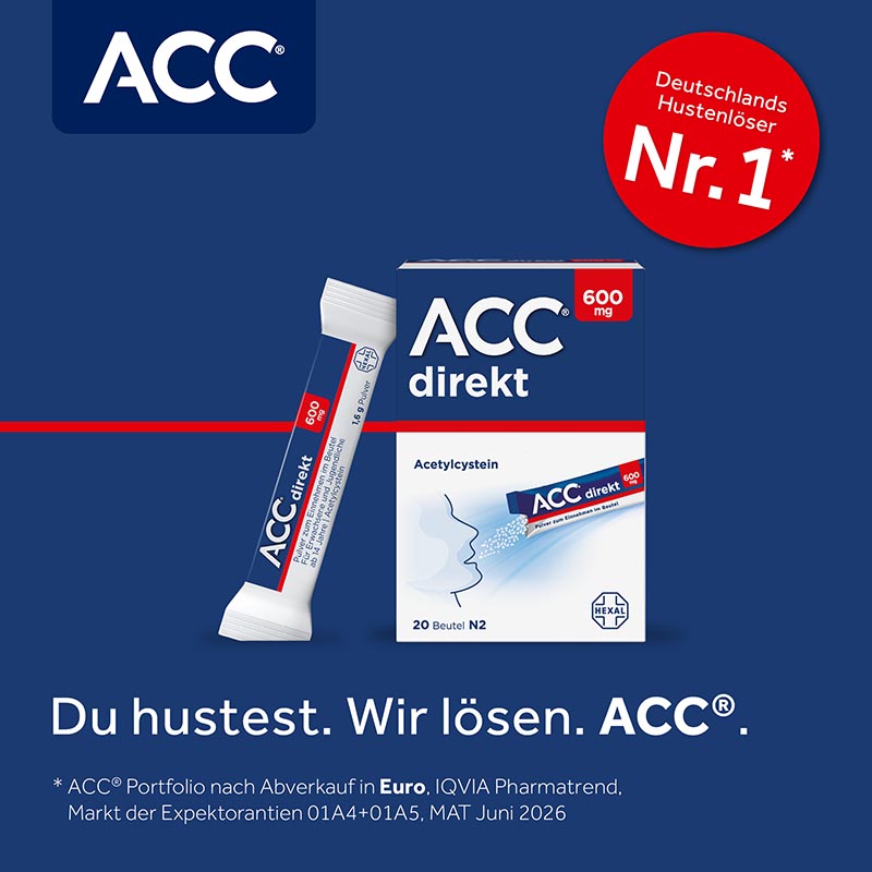 ACC direkt 600 mg  20 St Pulver zum Einnehmen
