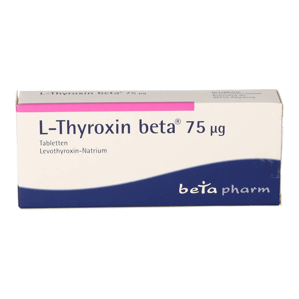 L-Thyroxin beta 75 100 St Tabletten