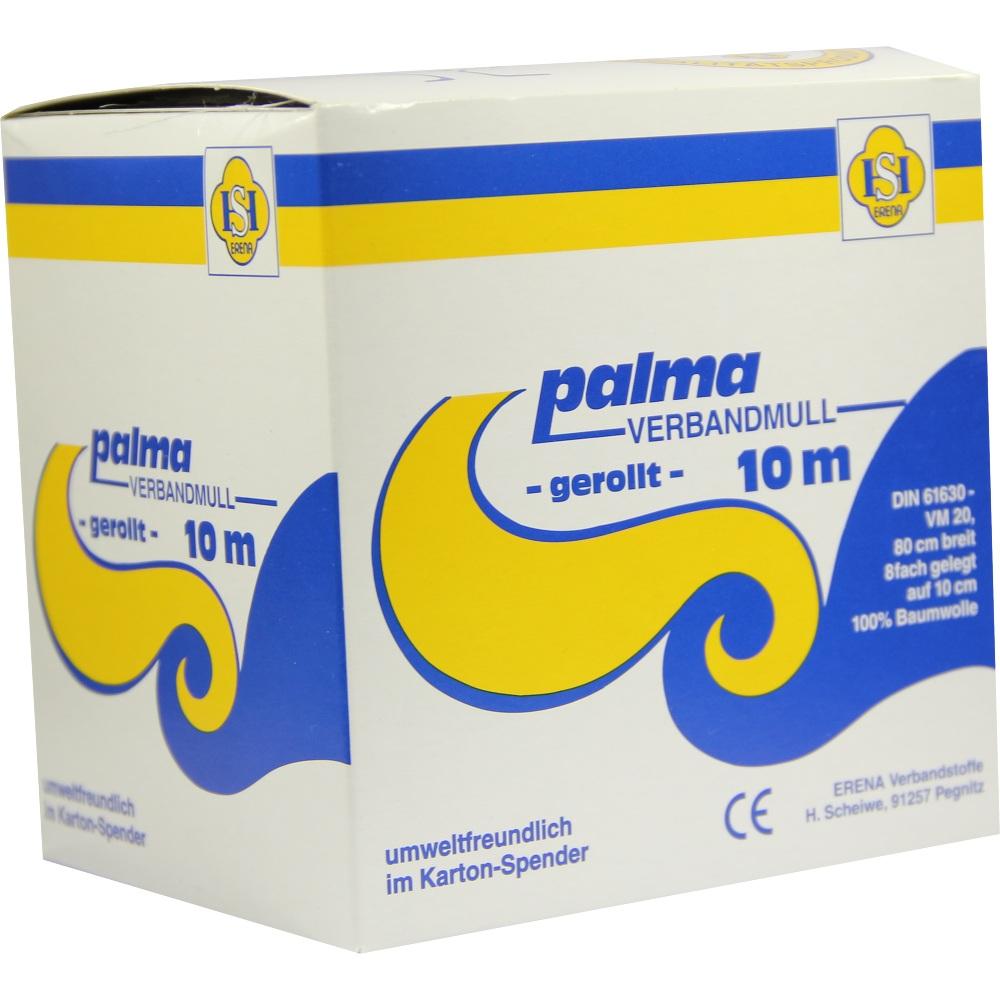 PALMA Verbandmull 80 cm 10 m Rolle 1X10 m